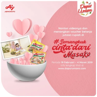 Yuk Tonton Iklan TV baru dari Masako® dan menangkan voucher belanja total jutaan rupiah!